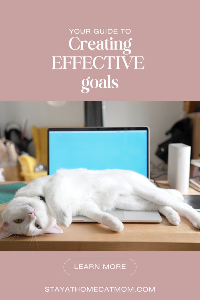 creating effective goals pinterest pin